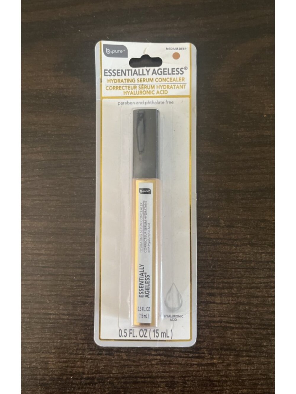 NIP B Pure Essentially Ageless Hydrating Serum Concealer Medium Deep 0.5 Fl Oz